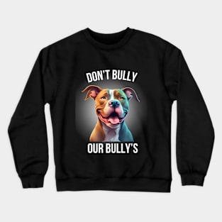 pitbull dog lover Crewneck Sweatshirt